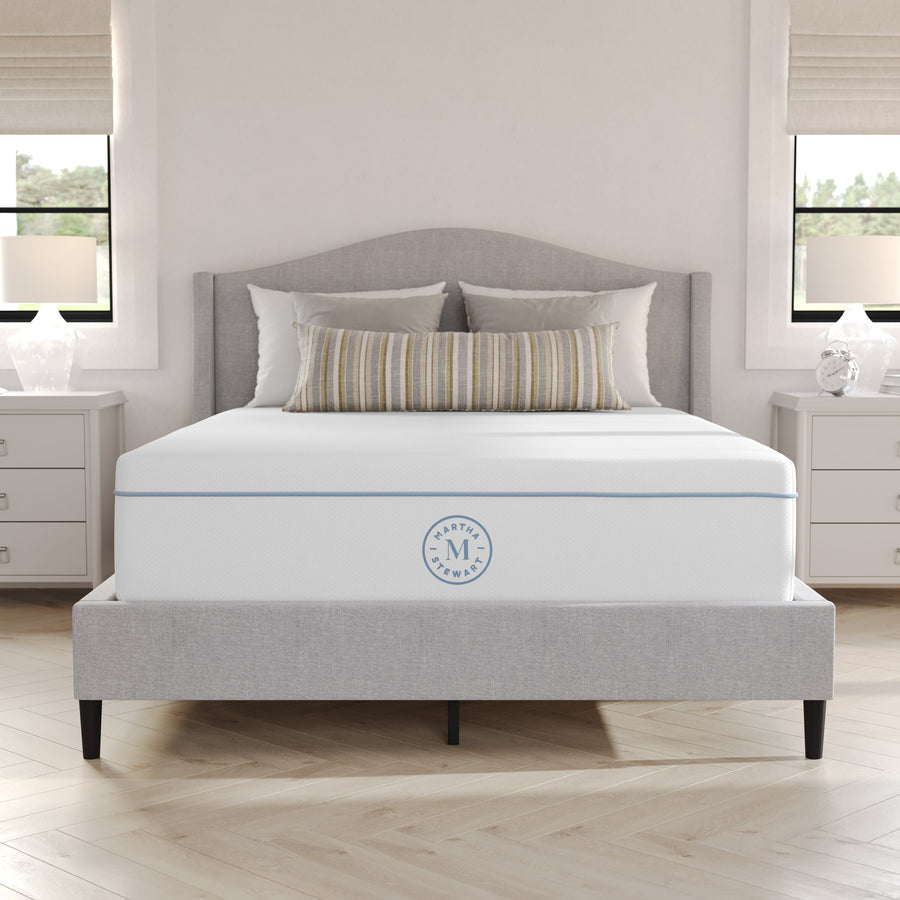 SleepComplete 12 Inch Medium Firm Hybrid Pocket Spring and Foam Dual-Action Cooling Mattress with Breathable CoolWeave Jacquard Knitted Top