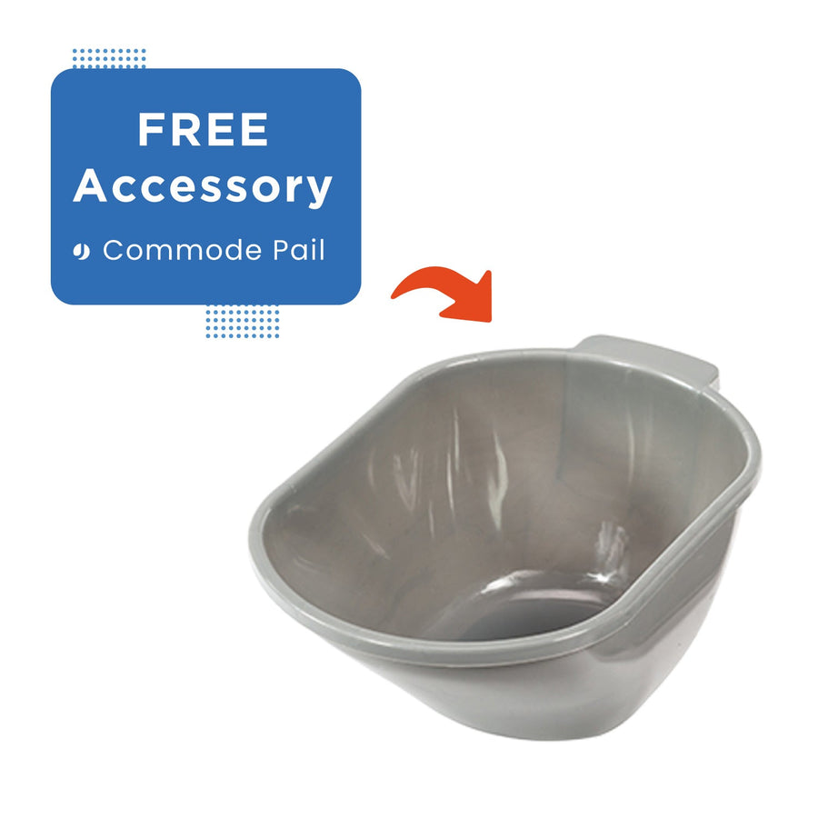 Journey SoftSecure 3-in-1 Commode Chair with Microban Protection