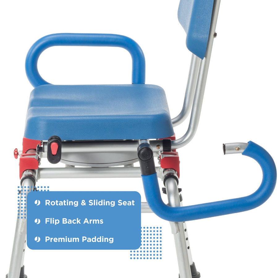 Journey SoftSecure Rotating Transfer Bench with Microban Protection