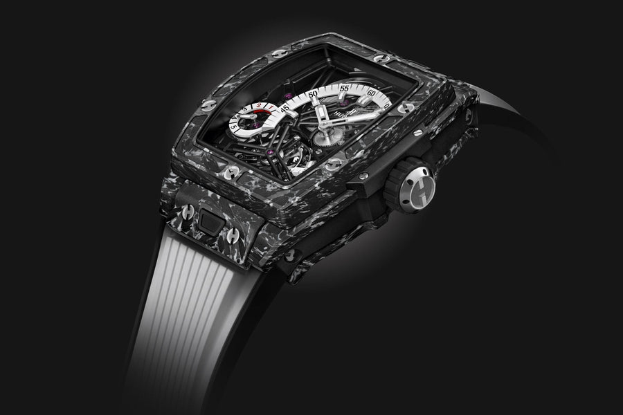 Spirit of Big Bang TOURBILLON CARBON WHITE Ref# 645.QW.2012.RW