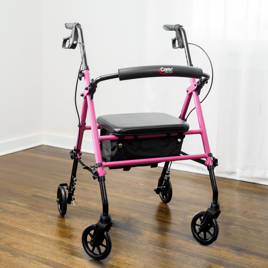 Carex Step 'N Rest® Rolling Walker