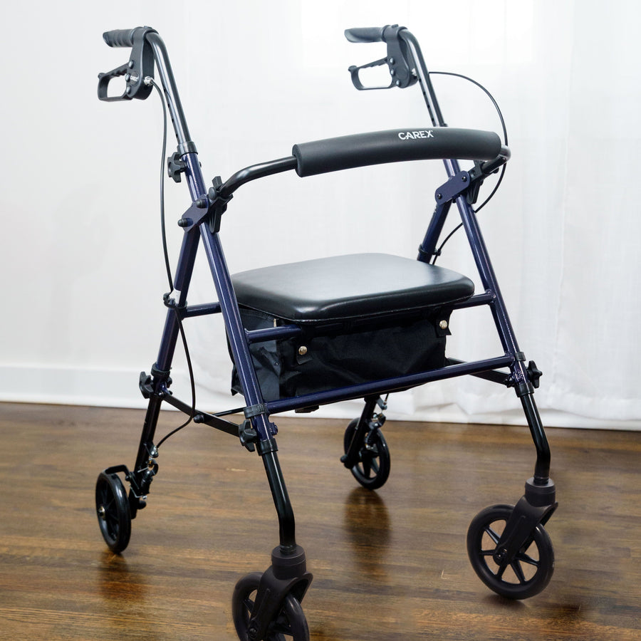 Carex Step 'N Rest® Rolling Walker