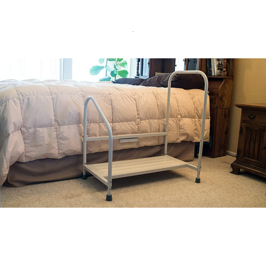 Step2Health Bed Side Step2Bed Fall Prevention Step Stool Platform