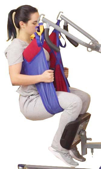 Sit-to-Stand Padded Toileting / Full Body "Sani Sling"
