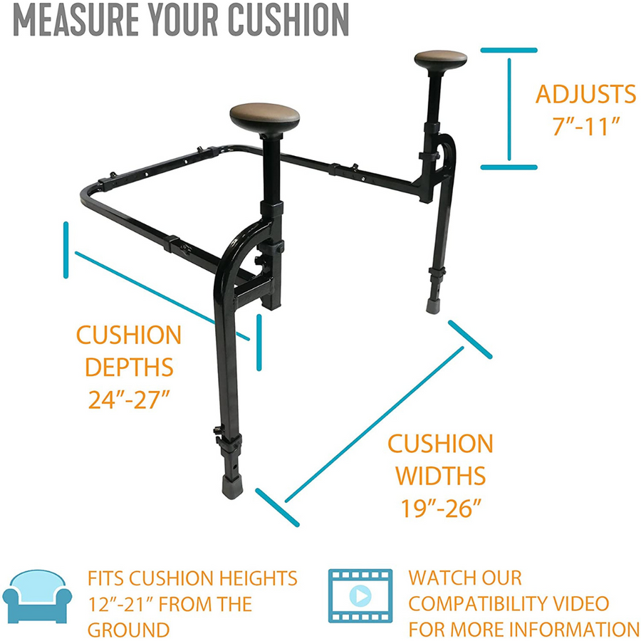 Stander EZ Stand-N-Go HD - Bariatric Couch Stand Assister
