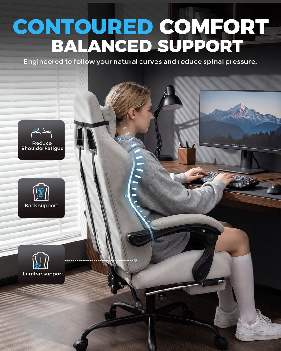 Pro Series Fabric Gaming Chiar GTBEE