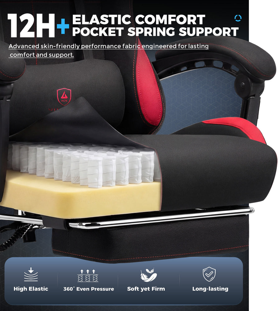 Pro Series Fabric Gaming Chiar GTBEE