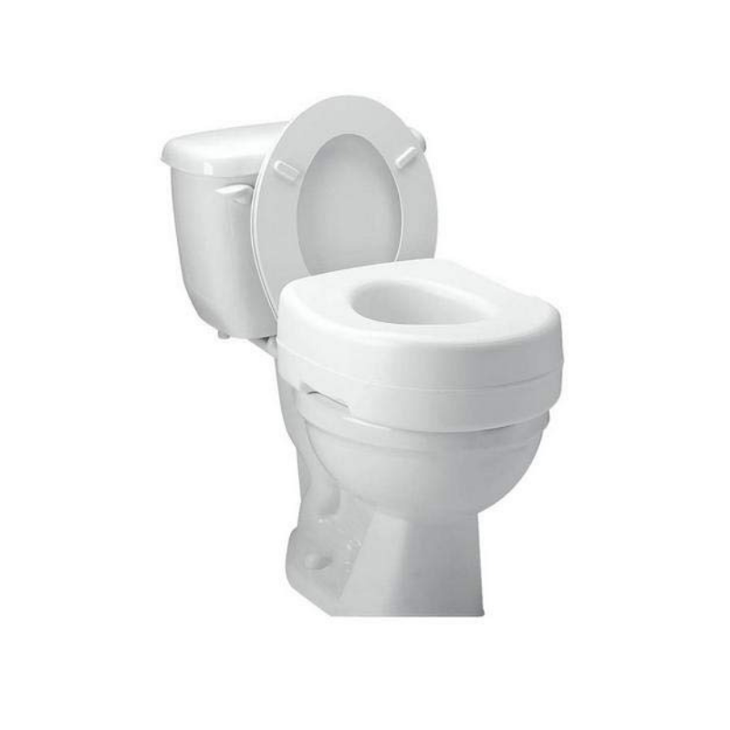 Carex Raised Toilet Seat - Add 5 Inches