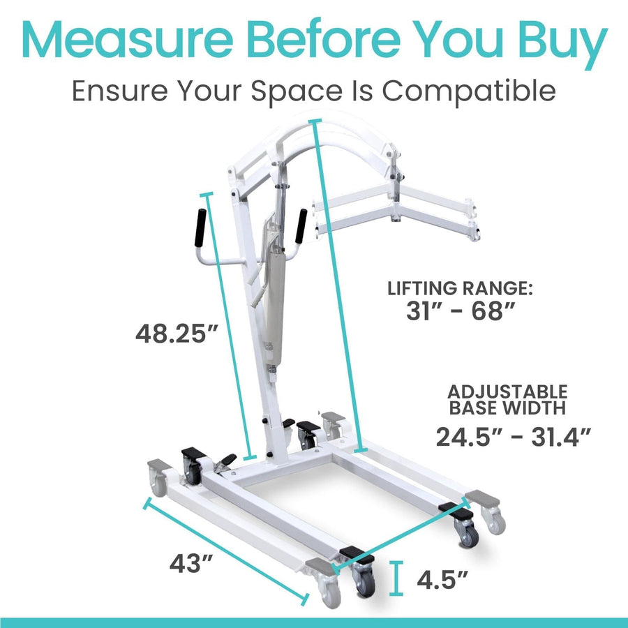 Hydraulic Patient Lift | Smooth Transfers