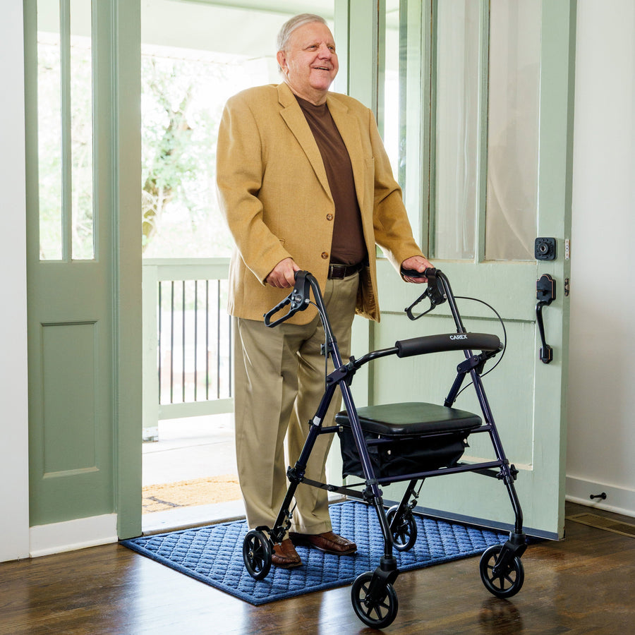 Carex Step 'N Rest® Rolling Walker