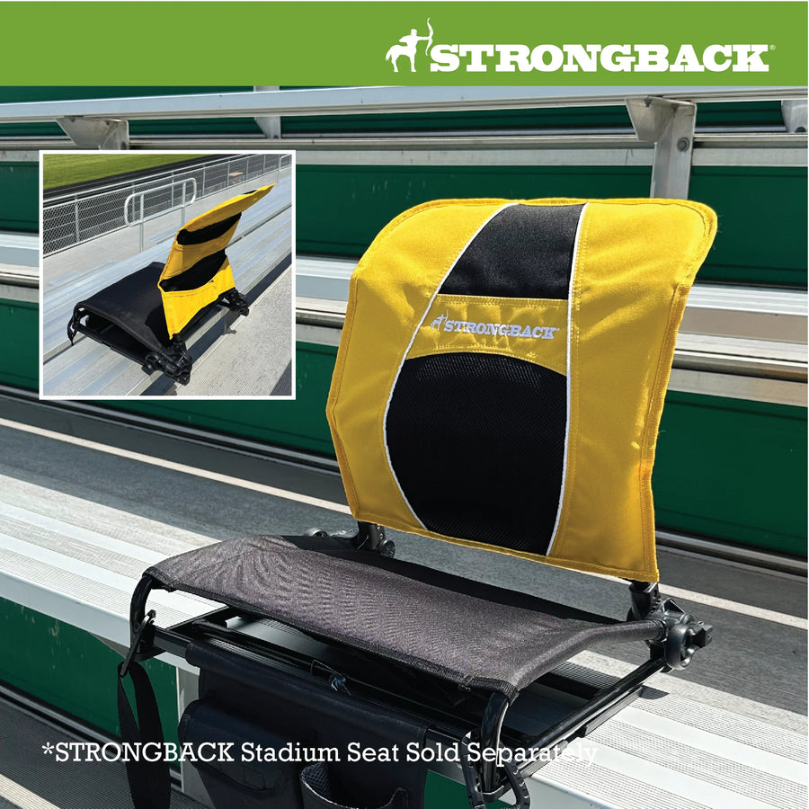 STRONGBACK Stadium Seat – New Colors with Backrest Covers
