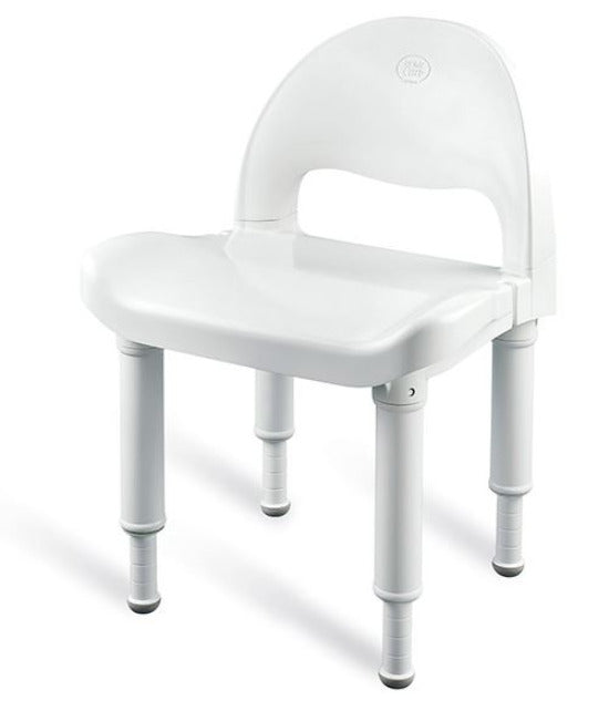 North Coast Medical NC34222 Glacier Shower Chairs with Back