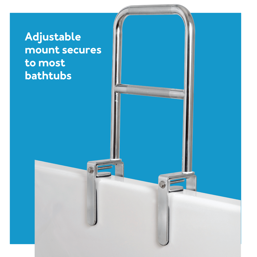 Carex Dual Level Bathtub Rail