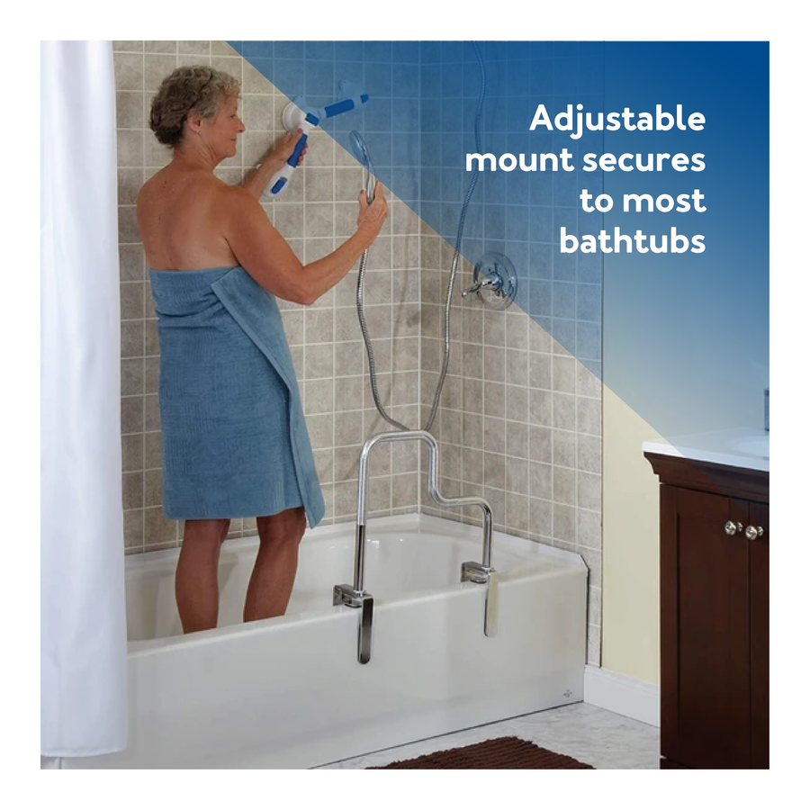 Carex Tri-Grip Bathtub Rail