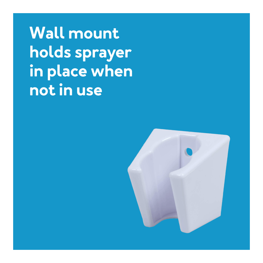 Carex Hand-Held Shower Spray With Diverter Valve