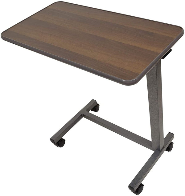 Carex Woodgrain Top Overbed Table