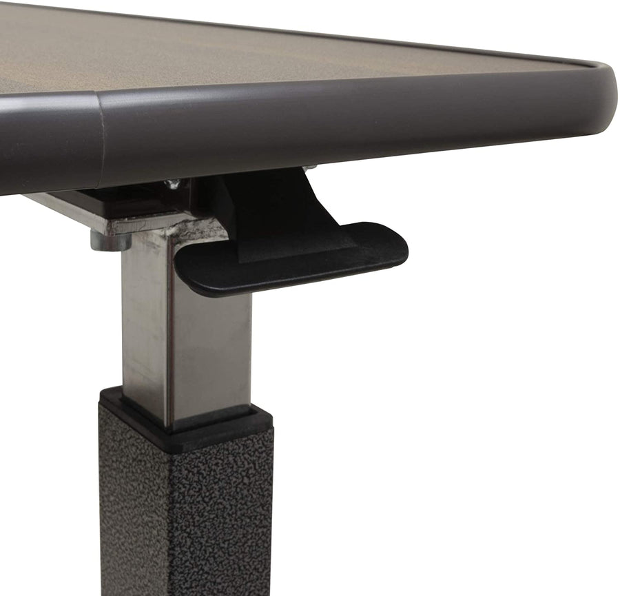 Carex Woodgrain Top Overbed Table
