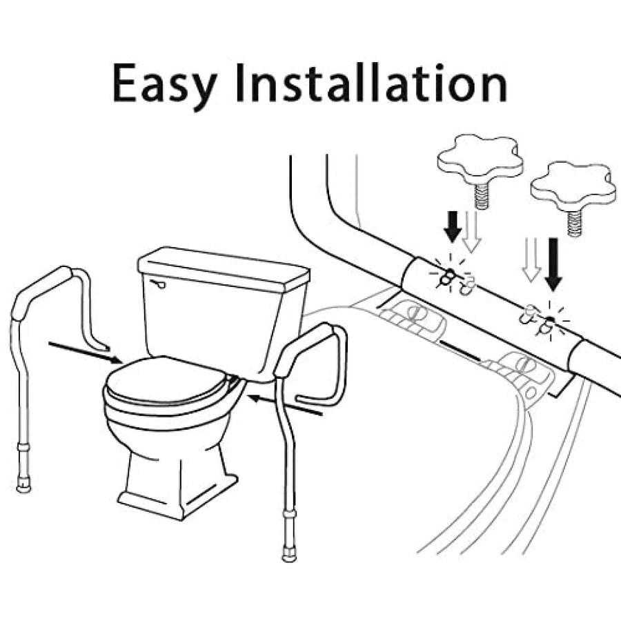 Carex Toilet Safety Frame