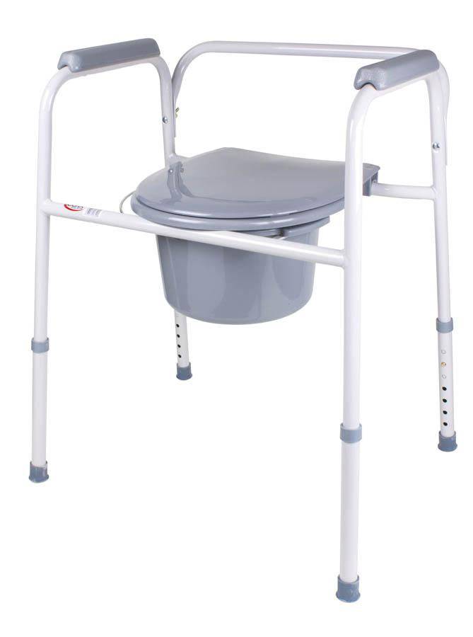 Carex Classics Steel Commode