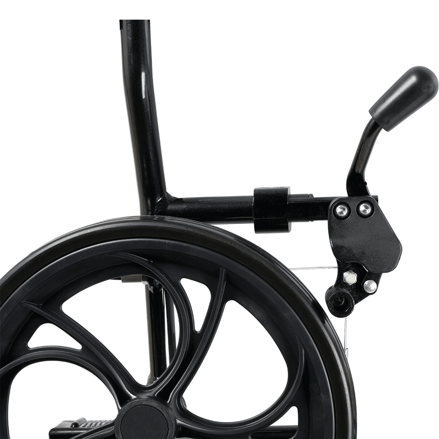 ProBasics Aluminum Transport Chair with 12-Inch Wheels