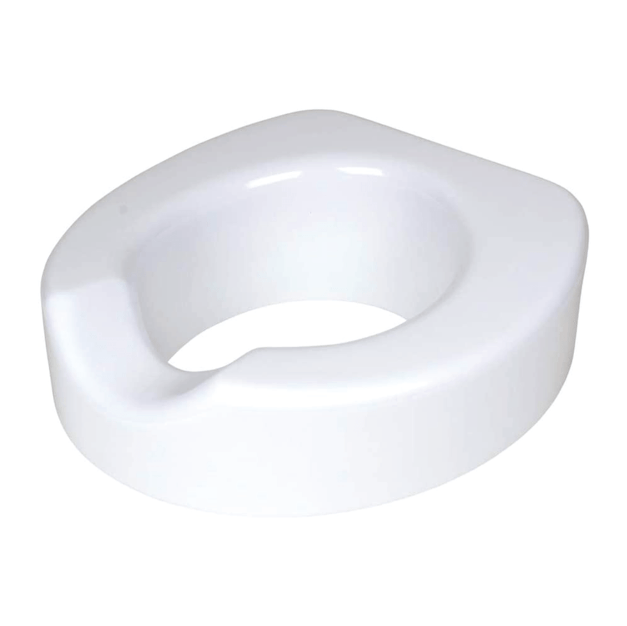 Carex Quick-Lock Raised Toilet Seat