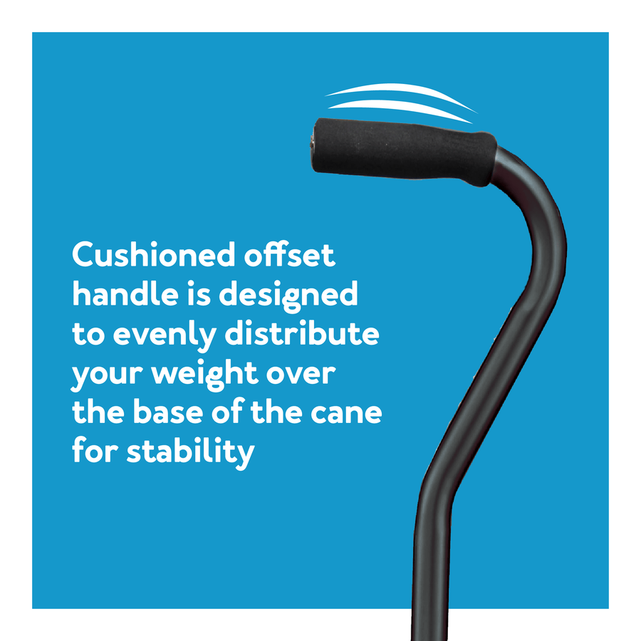 Carex Small Base Designer Quad Cane