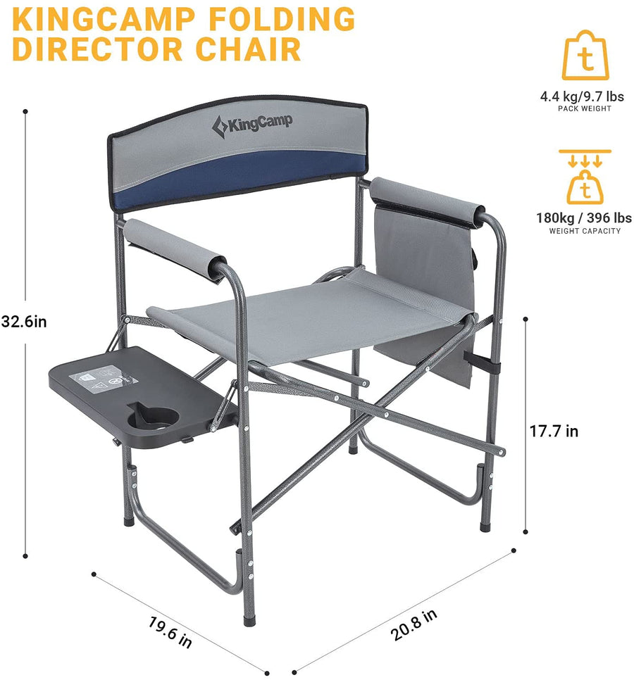KingCamp Heavy Duty Director Camping Chair