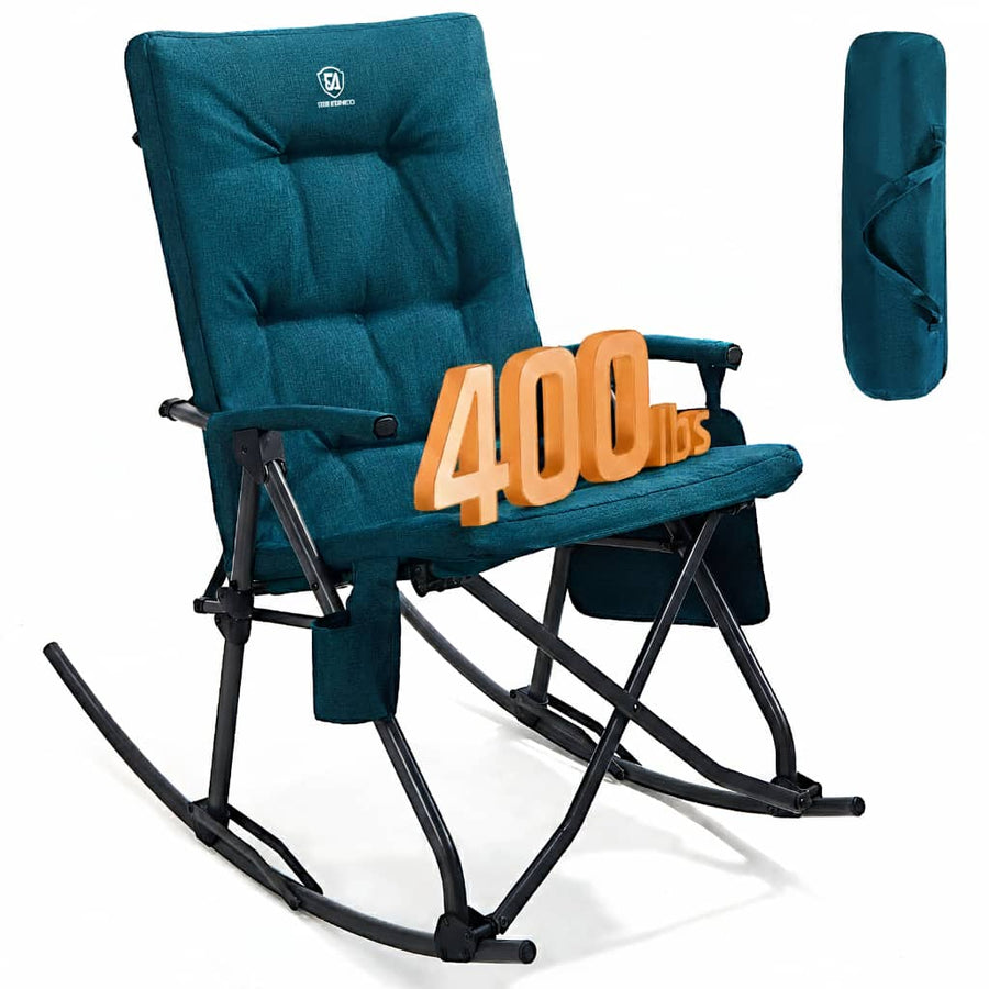 Collapsible Patio Rocking Camping Chair
