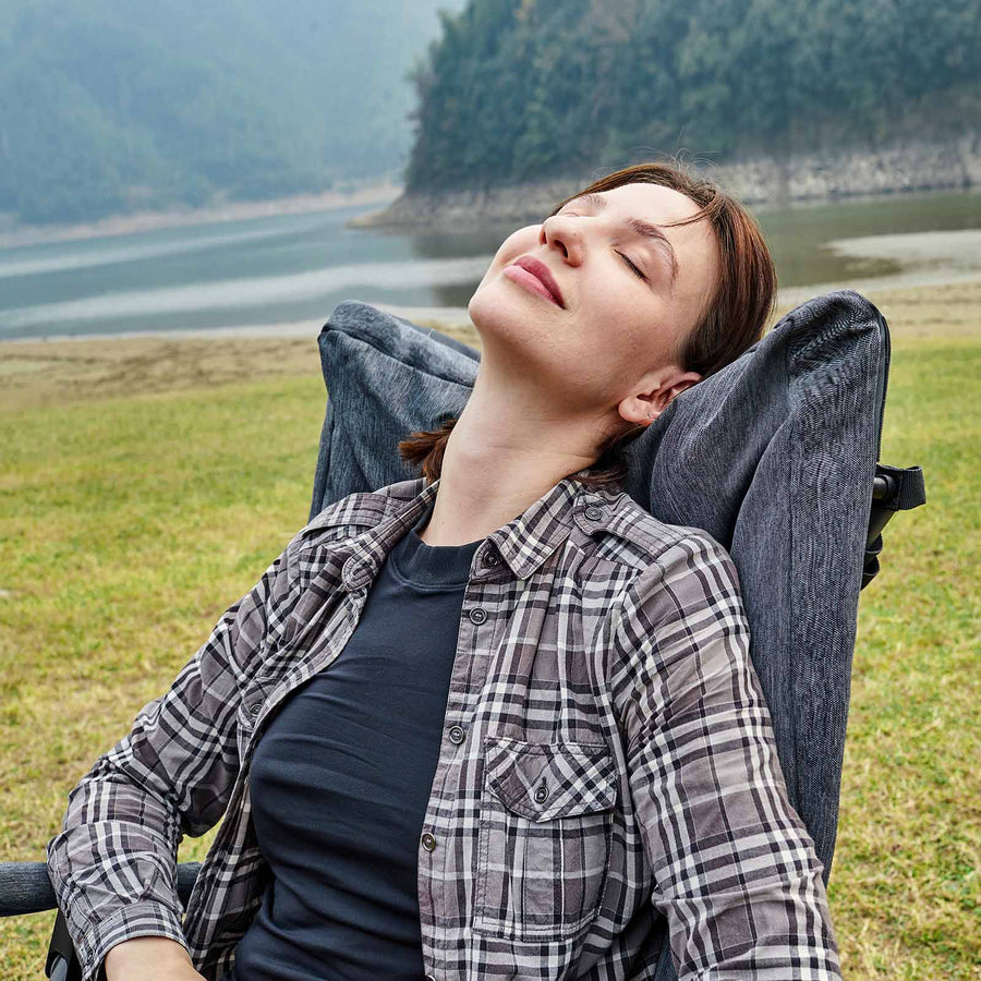 Collapsible Patio Rocking Camping Chair