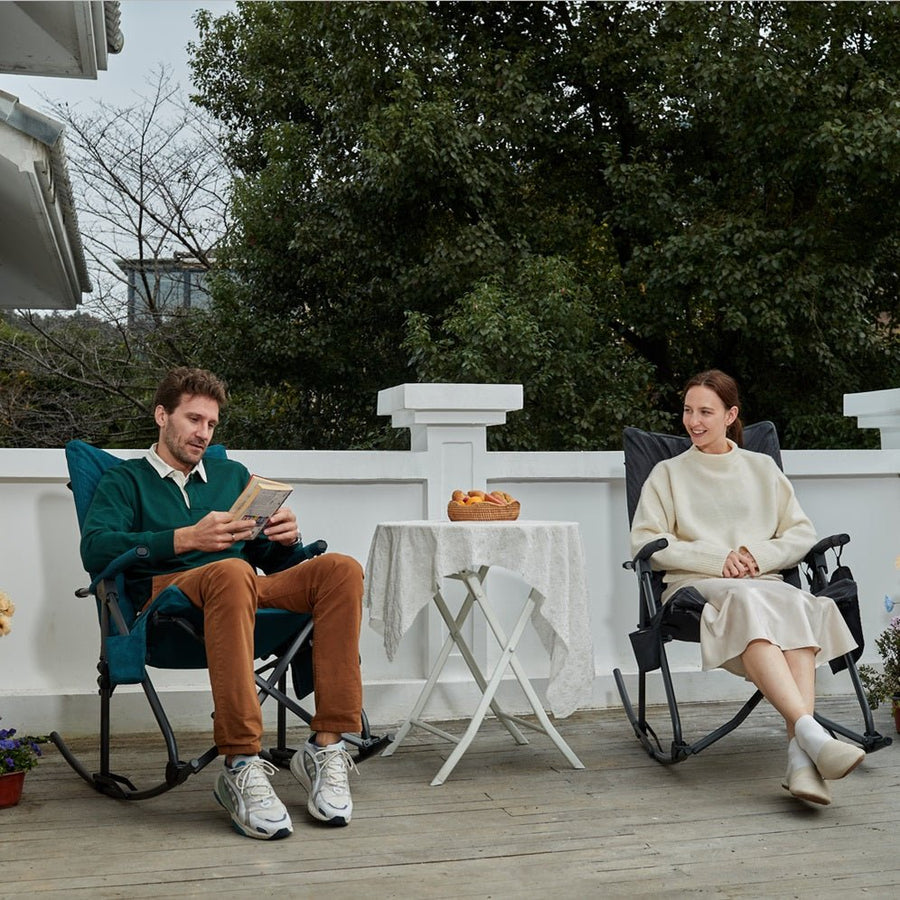 Collapsible Patio Rocking Camping Chair