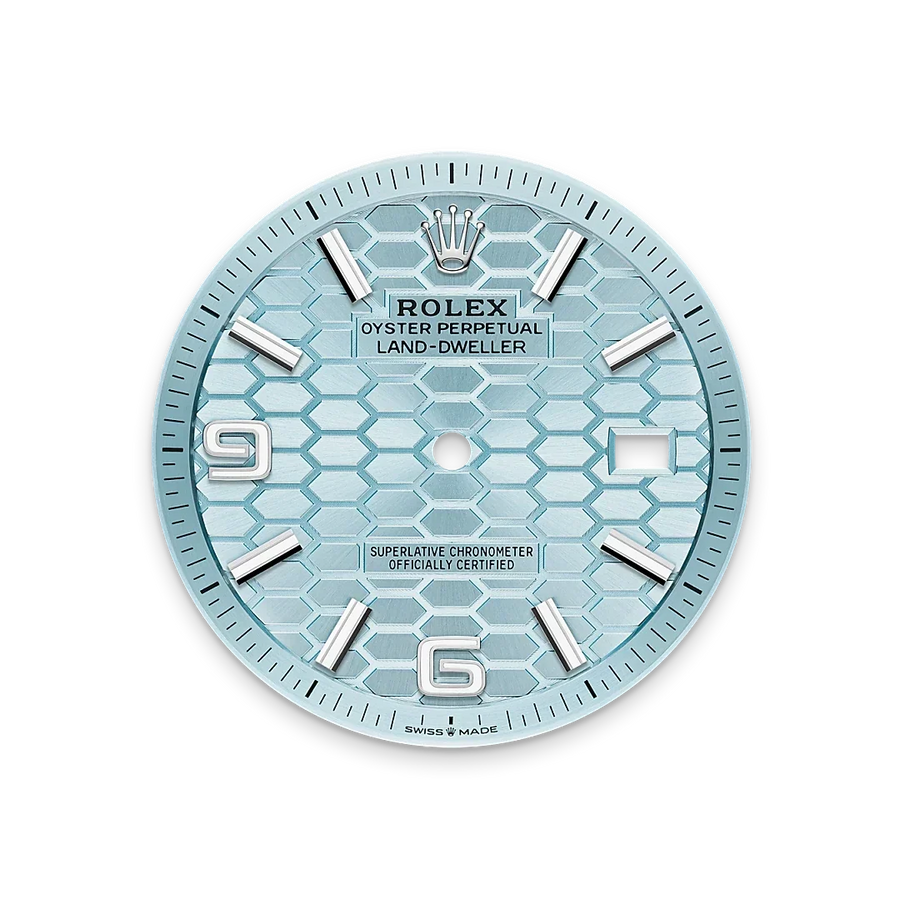 Land-Dweller 40mm Oyster Platinum M127336-0001
