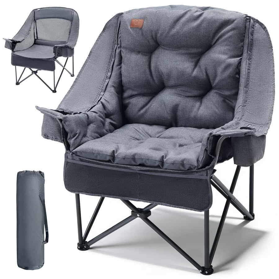 EVER ADVANCED 2 in 1 Camping Chair