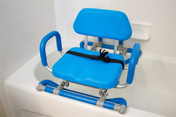 Hydroslide Sliding Bath Chair with Swivel Seat by Platinum Health