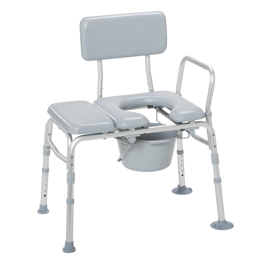 Combination Padded Transfer Bench/Commode - 12005KDC-1