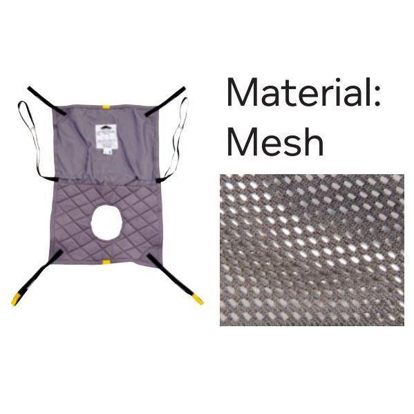 Joerns Hoyer Long Seat Mesh Sling with Commode Opening