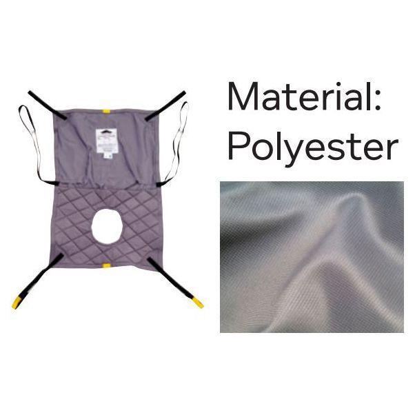 Joerns Hoyer Long Seat Polyester Sling with Commode Opening