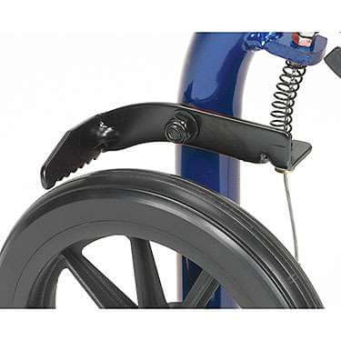 Drive Medical Aluminum Rollator Walker with Fold Up Padded Seat