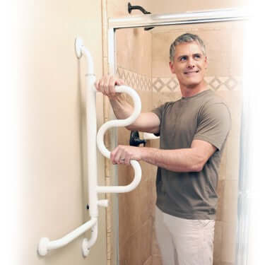 The Curve Grab Bar - Toilet Rail