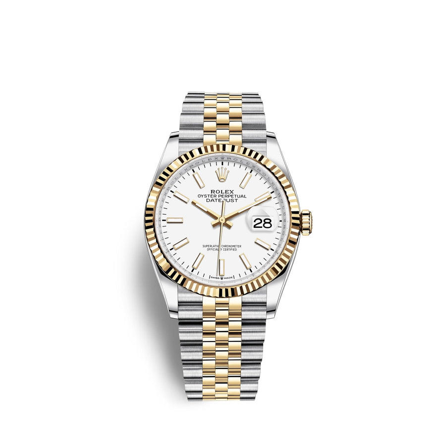 Datejust 36, 18k Yellow Gold and Stainless Steel, 36mm, Ref# 126233-0019