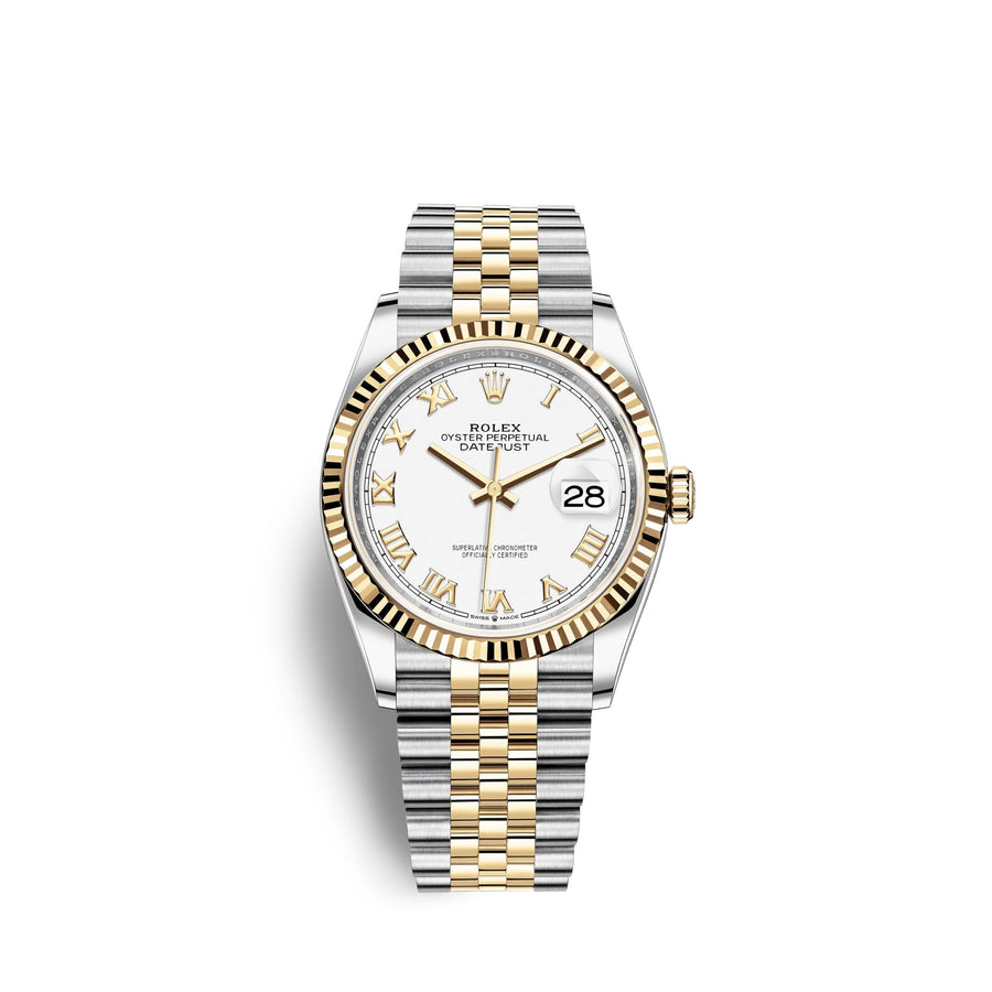 Datejust 36, 18k Yellow Gold and Stainless Steel, 36mm, Ref# 126233-0029