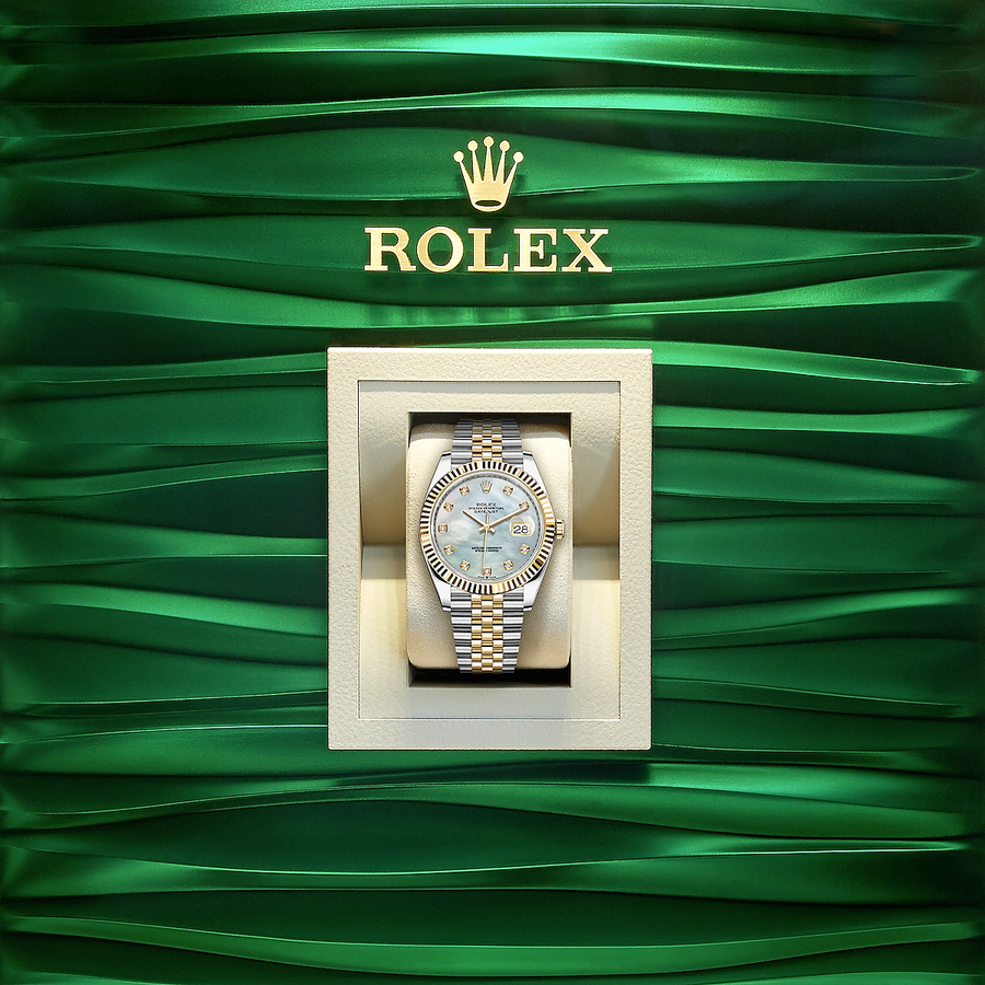 Datejust 41, 18k Yellow Gold and Stainless Steel, 41mm, Ref# 126333-0018