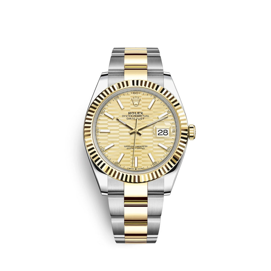 Datejust 41mm, Oystersteel and 18k Yellow Gold, Ref# 126333-0021