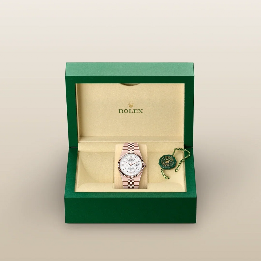 Land-Dweller 36mm Oyster Everose Gold M127235-0001
