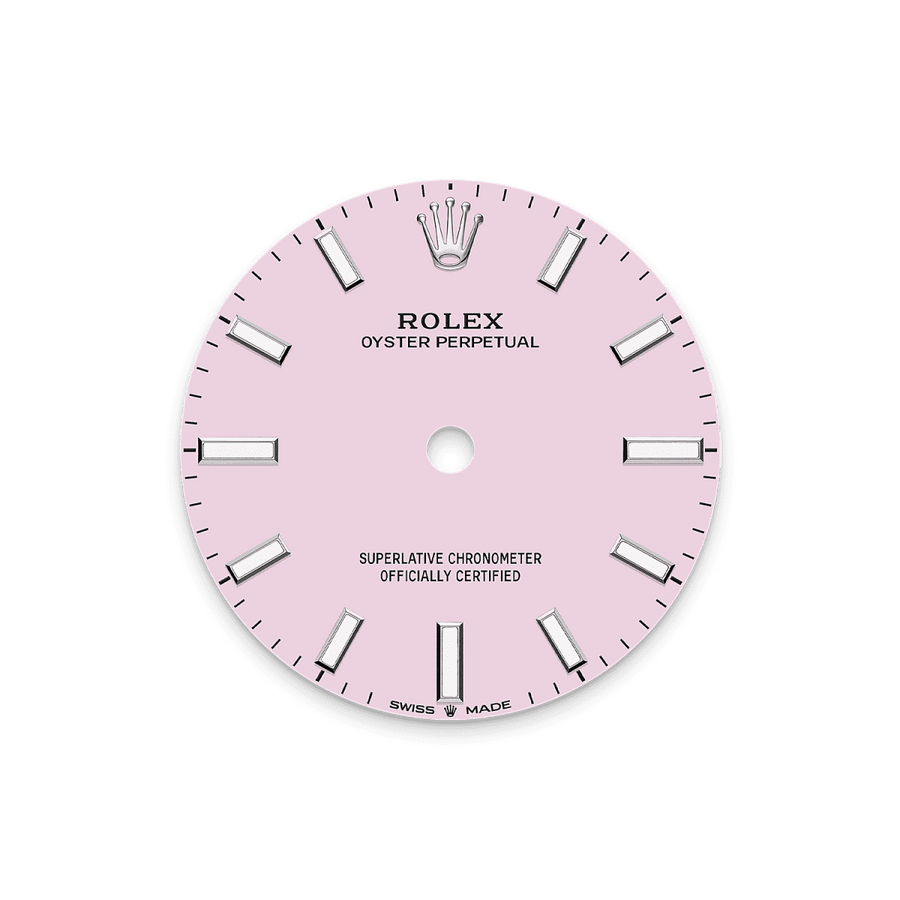Unworn 2025, Oyster Perpetual, Oystersteel, 31mm, Candy pink dial, Domed Oyster, Ref# 277200-0009, box and papers