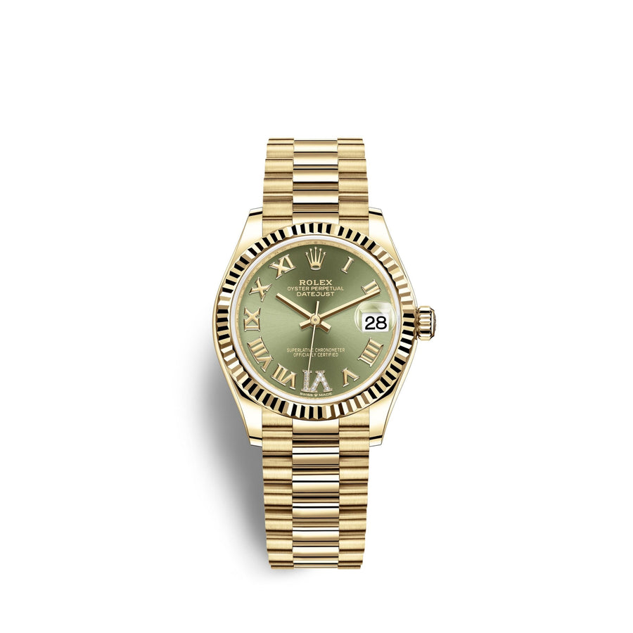 Datejust 31, 18k Yellow Gold, Ref# 278278-0030