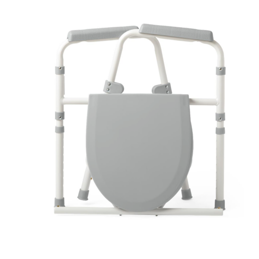 Medline Guardian Folding 3-In-1 Steel Commode