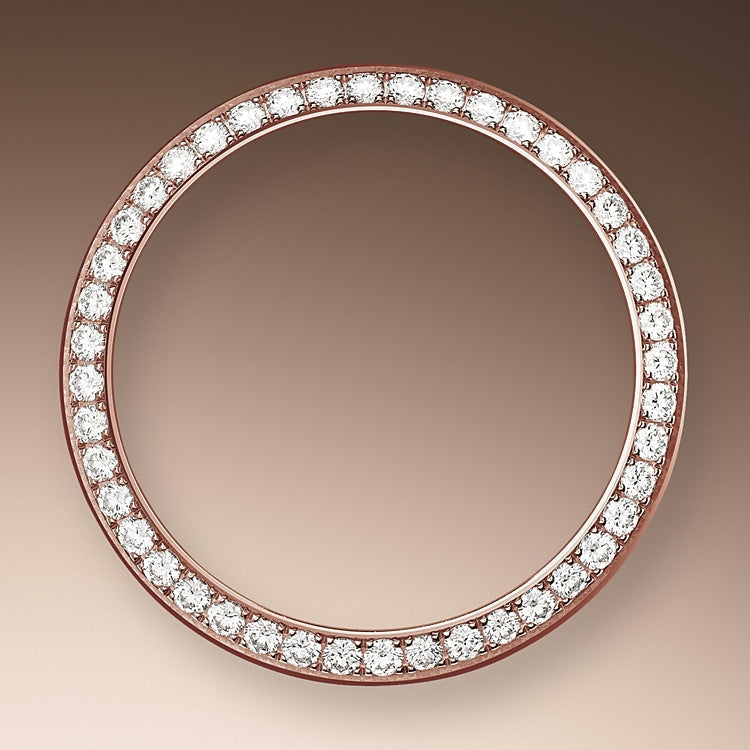 Lady-Datejust 28, 18kt Everose Gold and diamonds, Ref# 279135RBR-0019