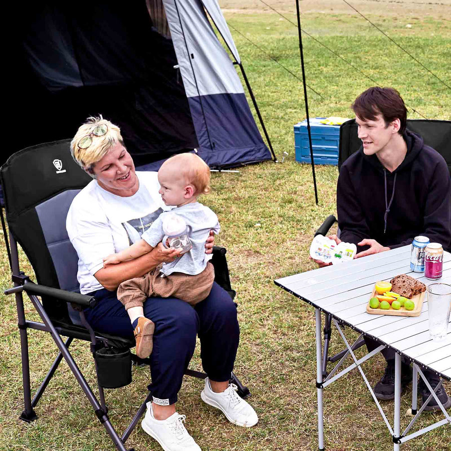 EVER ADVANCED Oversized Camping Chairs Bundle