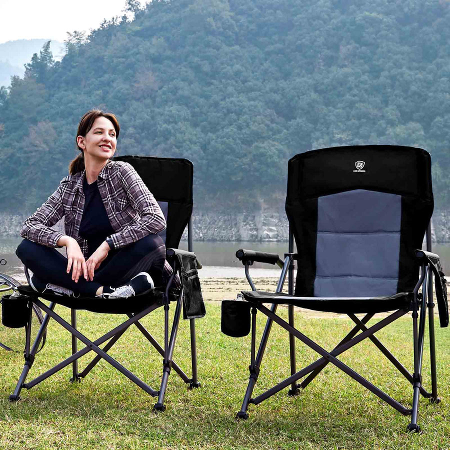 EVER ADVANCED Oversized Camping Chairs Bundle