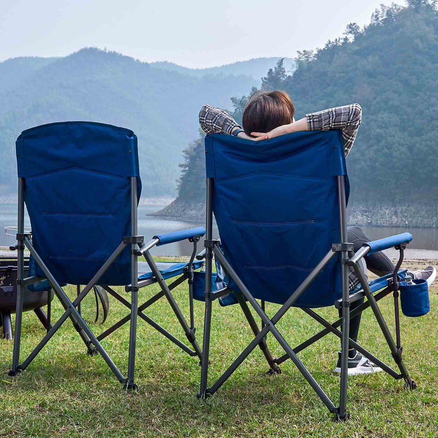 EVER ADVANCED Oversized Folding Camping Chair